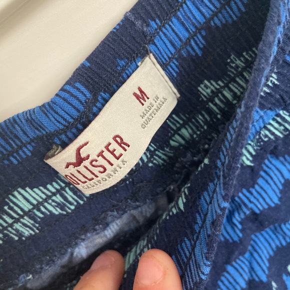 Blue tight ankle hollister pants - Picture 2 of 2